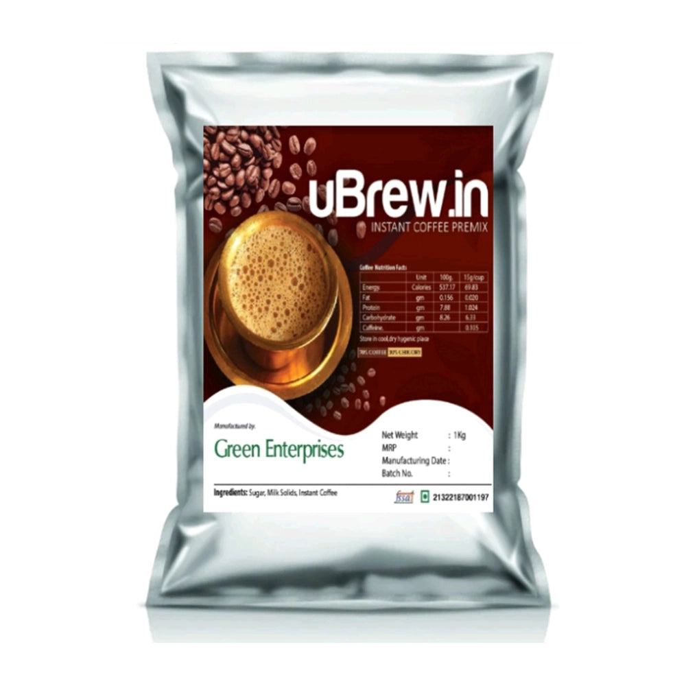 Ubrew Instant Coffee Premix per kg-1